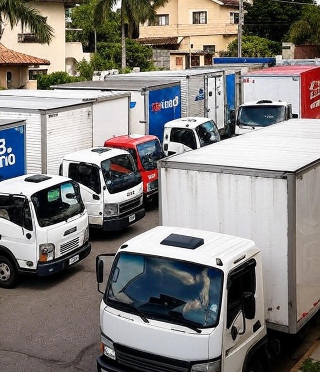 caminhões de mudança Junior Piccin