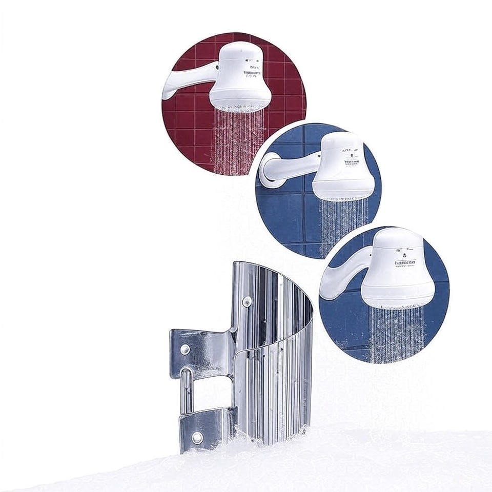 imagens ilustrativa de chuveiros e resistencias