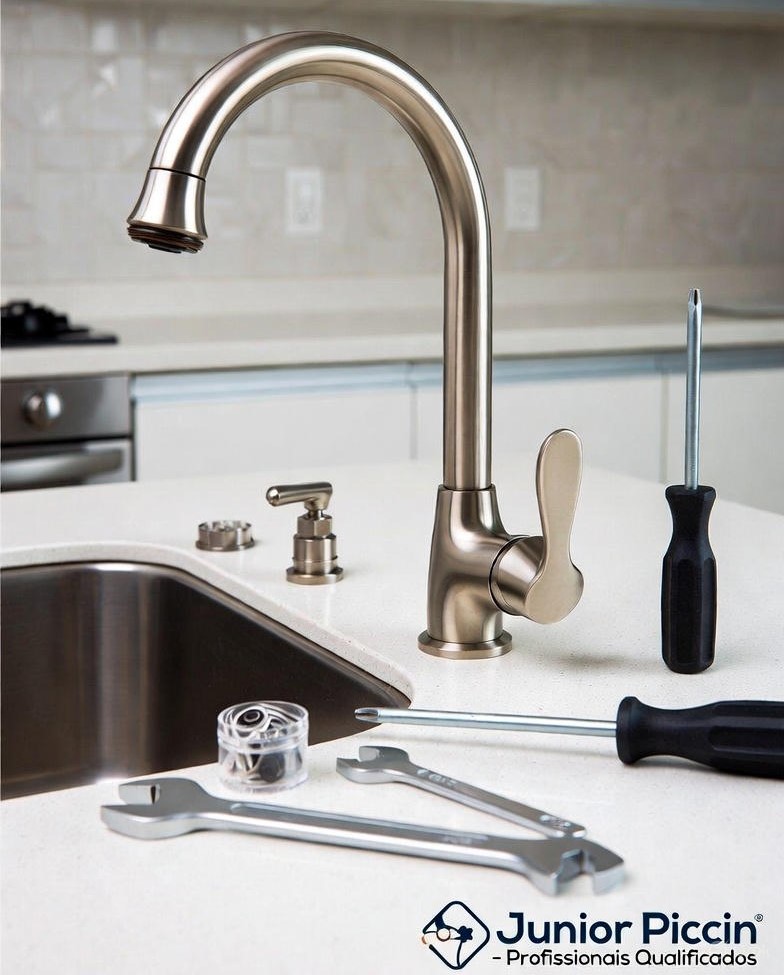 imagem ilustrativa representando torneira da cozinha