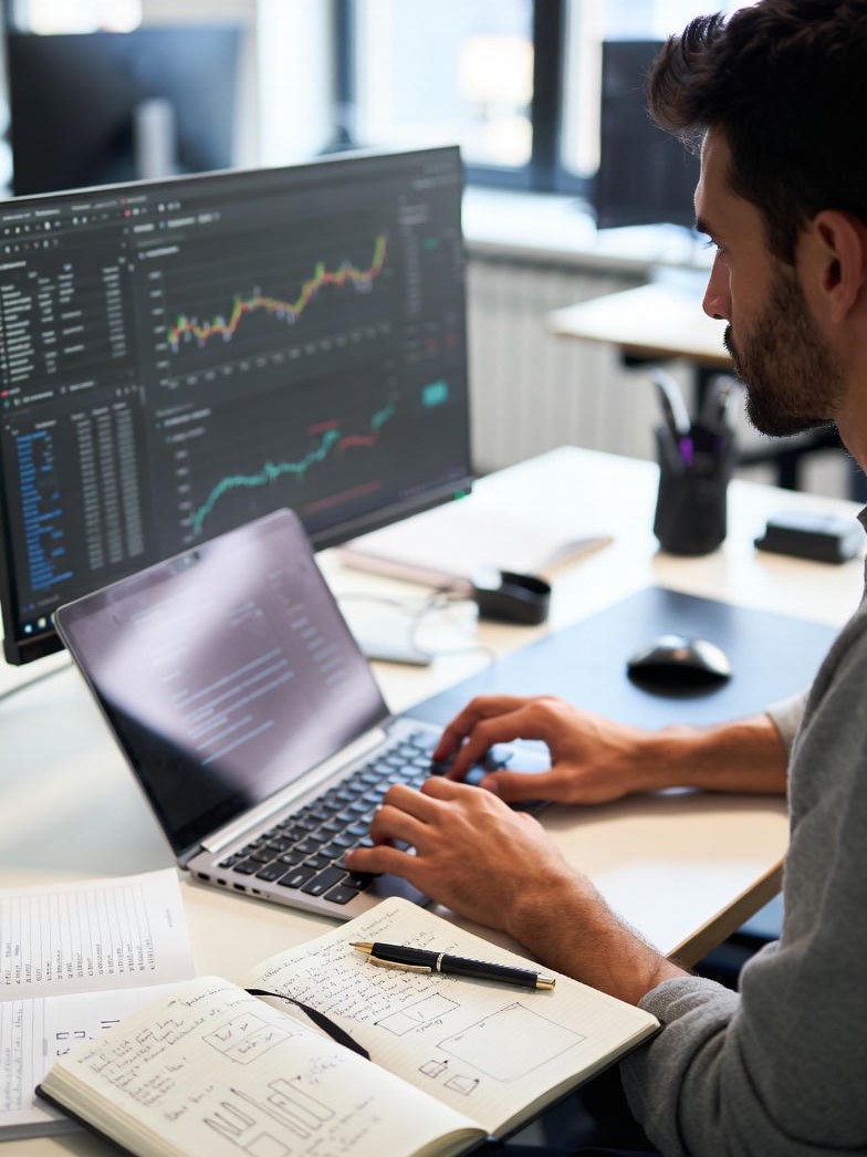 imagem representando Gestor de trafego realizando trafego pago